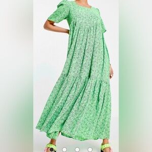 Annorlunda brand maxi dress with a bandana paisley print. Size US 6 NWOT